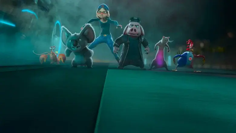 Super agente Hitpig - Fondo