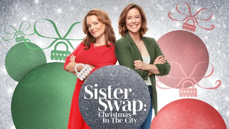 Sister Swap: Christmas in the City - Fondo