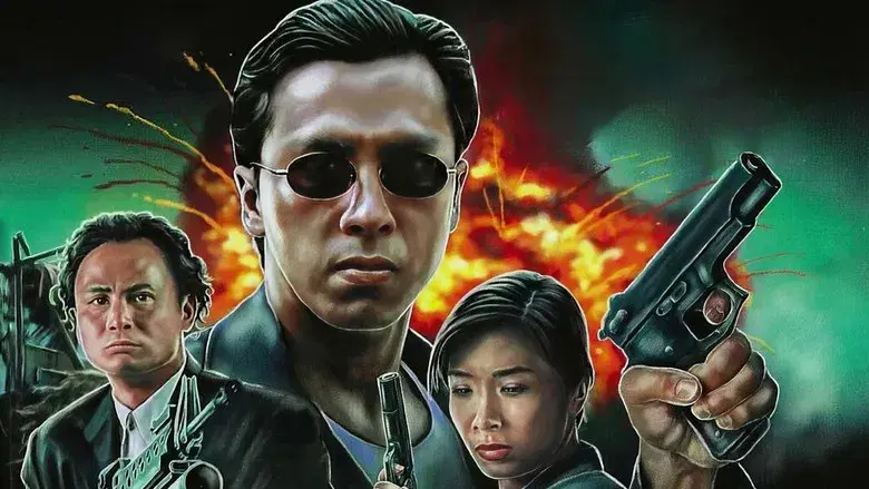 Cheetah on Fire - Backdrop