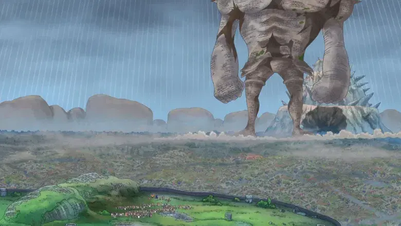 ¡Atravesando el suelo! ¡El ataque sorpresa del coloso de piedra, Pica!