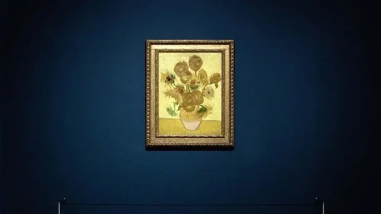 Los girasoles de Van Gogh - Fondo