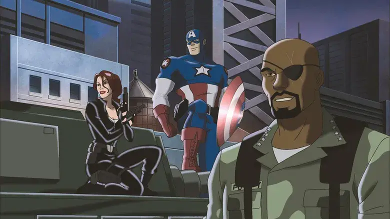 Ultimate Avengers - Fondo