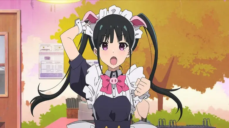 Akiba Maid Sensou - Fondo