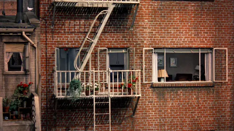 La ventana indiscreta - Fondo