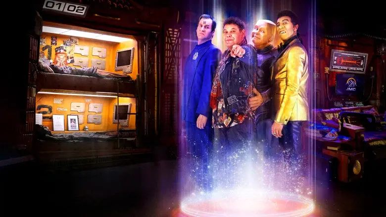 Red Dwarf: The First Three Million Years - Fondo