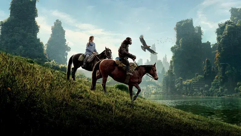 El reino del planeta de los simios - Fondo