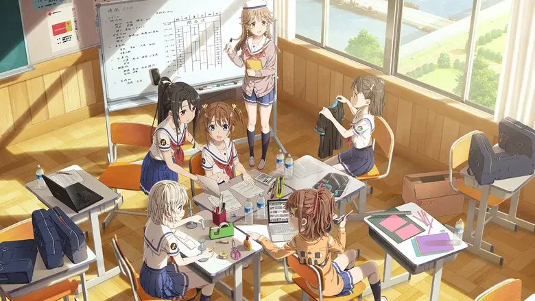 High School Fleet Movie - Fondo