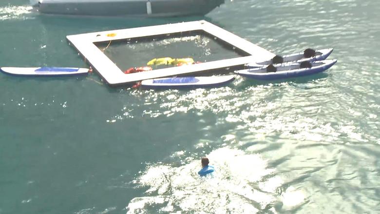 El mar estaba enfurecido