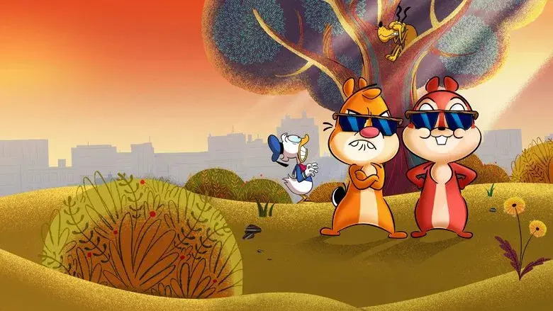 Chip y Chop: Vida en el parque - Fondo