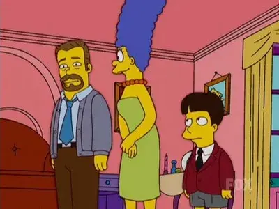 Homer Simpson, esta es su esposa