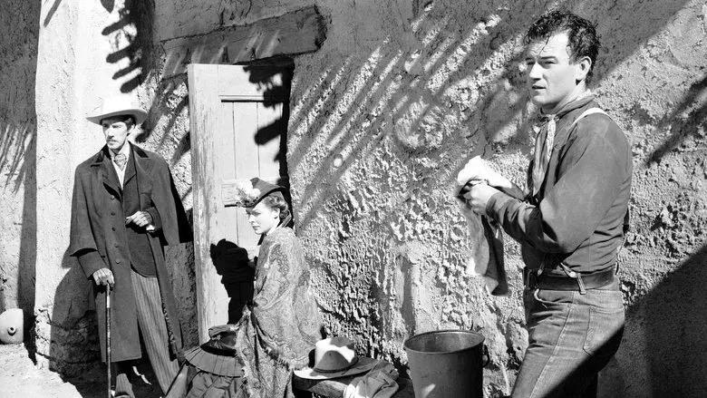 La diligencia - Fondo