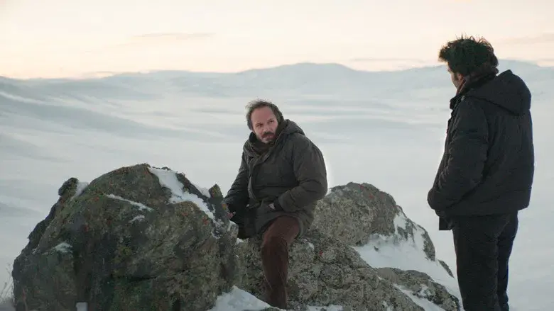 Sobre la hierba seca - Fondo