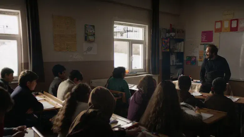 Sobre la hierba seca - Fondo