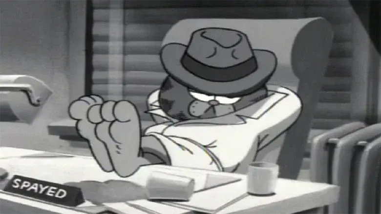 Garfield's Babes and Bullets - Fondo