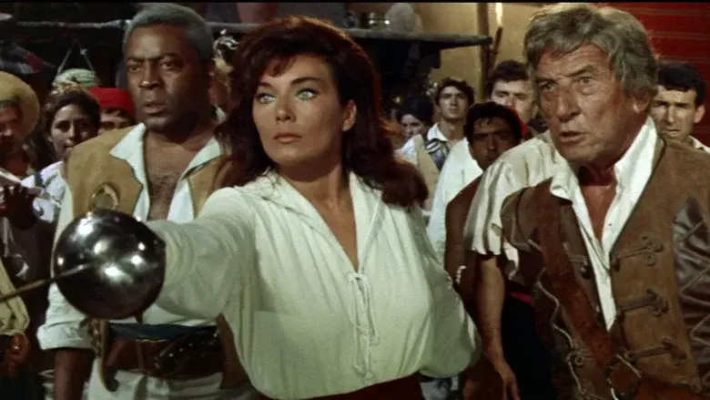 La tigresa de los 7 mares - Fondo