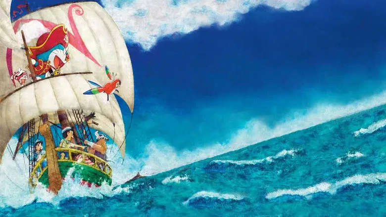 Doraemon y La Misteriosa Isla Del Tesoro - Fondo