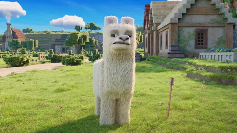 Una película de Minecraft - Fondo