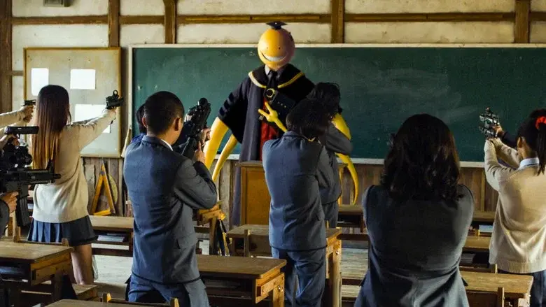 Assassination Classroom: La graduación - Fondo