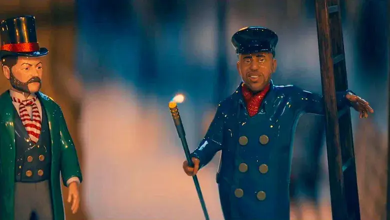 Navidad en Candy Cane Lane - Fondo