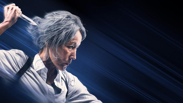 La anciana con el cuchillo - Fondo