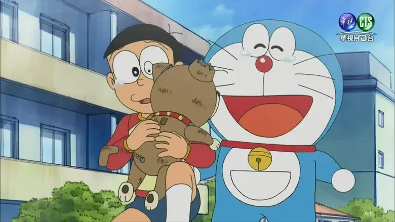 Nobita, un regalo para Shizuka