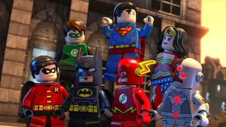 LEGO Batman: La película - El regreso de los superhéroes de DC - Fondo