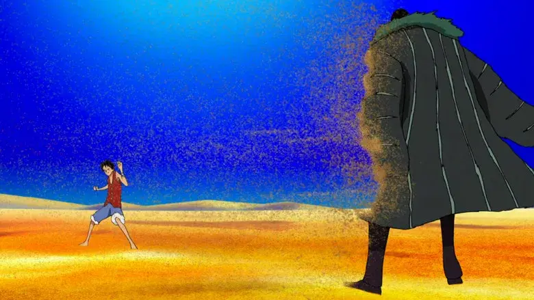 One Piece: Saga de Arabasta - Los Piratas y la Princesa del Desierto - Fondo