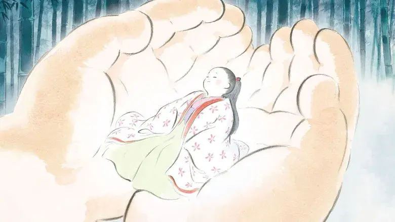 El cuento de la princesa Kaguya - Fondo