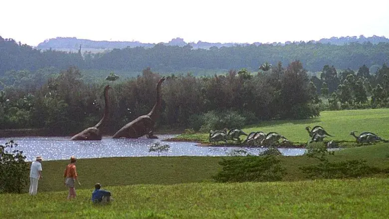 Jurassic Park (Parque Jurásico) - Fondo