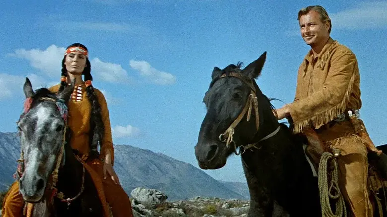 La última batalla de los apaches - Fondo