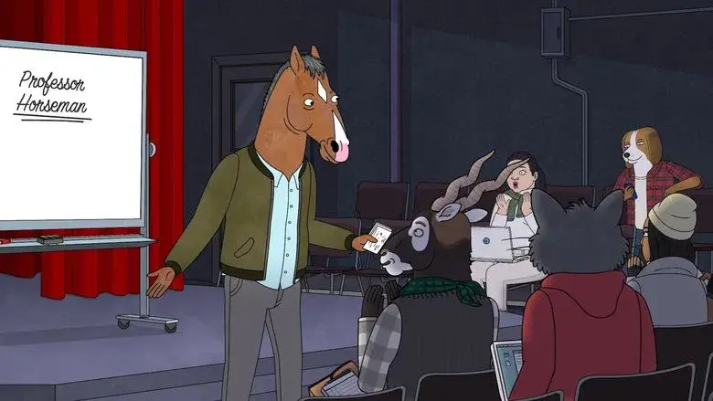 Análisis escénico nivel intermedio con BoJack Horseman