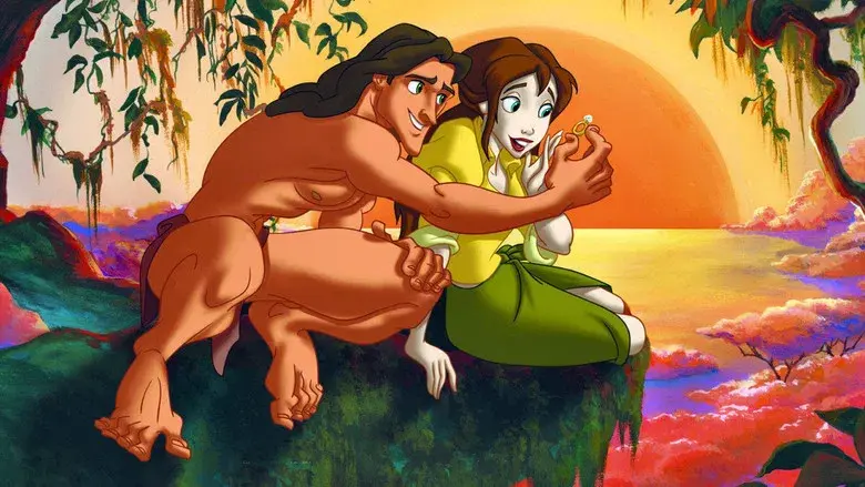 Tarzan & Jane - Backdrop