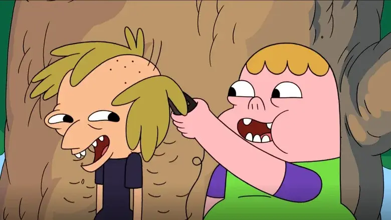 Clarence’s Stormy Sleepover - Fondo
