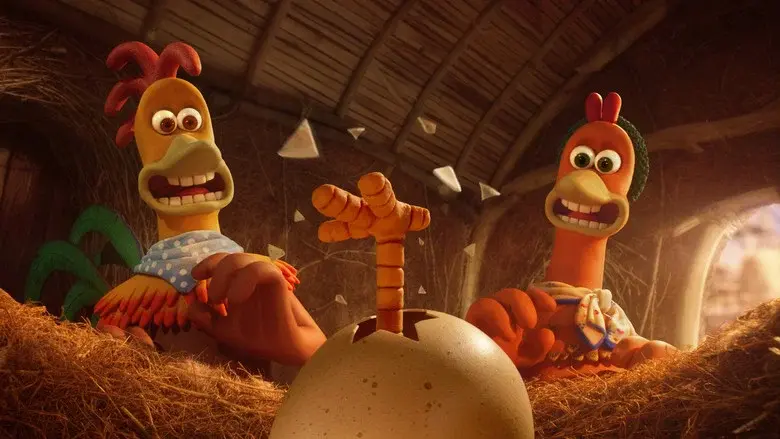 Chicken Run: Amanecer de los nuggets - Fondo
