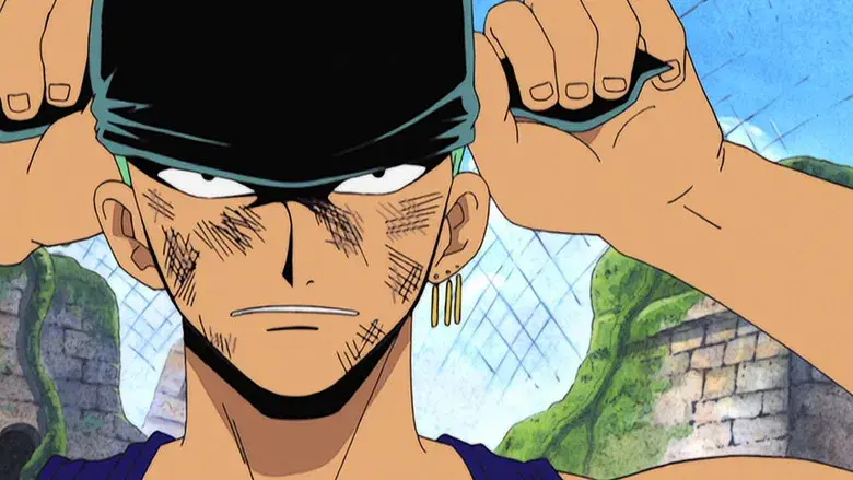 ¡El ataque mortífero! Zoro contra el sacerdote Ohm