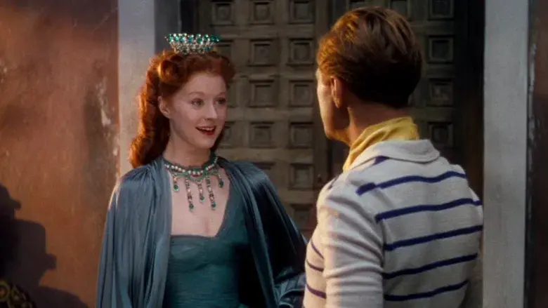 Las zapatillas rojas - Fondo