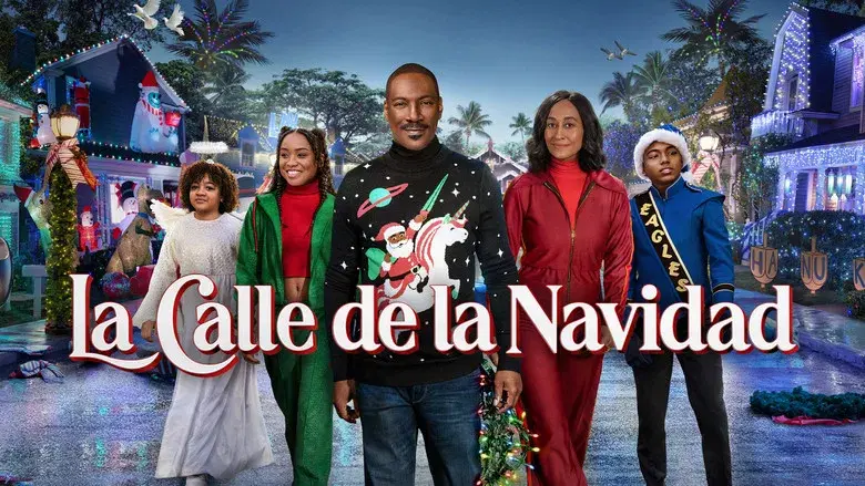 Navidad en Candy Cane Lane - Fondo