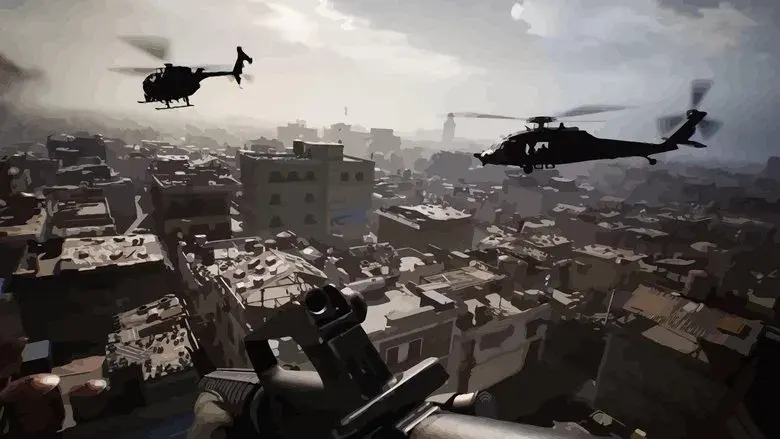 Black Hawk derribado - Fondo