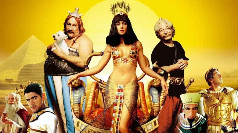Astérix y Obélix: Misión Cleopatra - Fondo