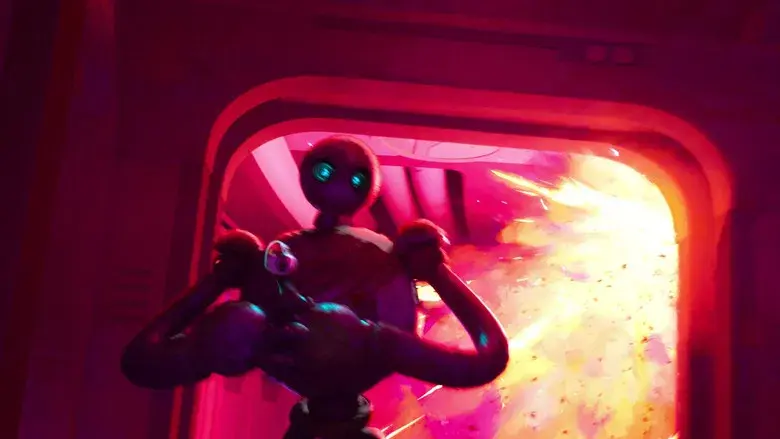 Robot salvaje - Fondo