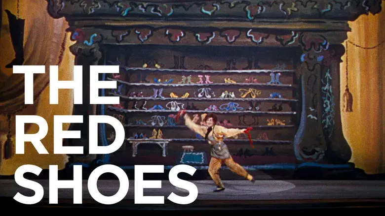 Las zapatillas rojas - Fondo