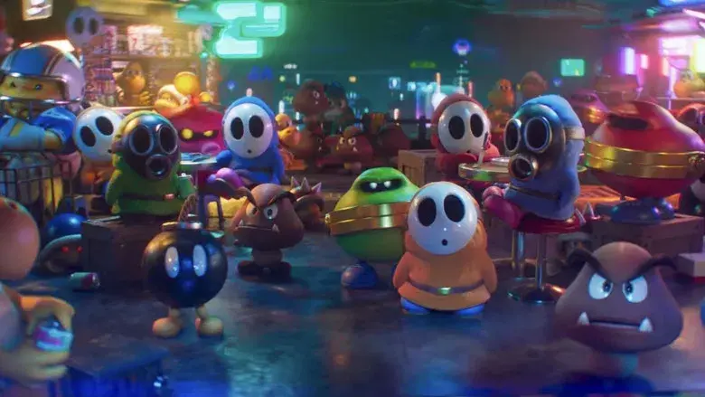 Super Mario Galaxy la película - Fondo