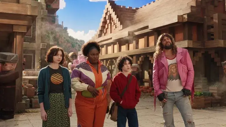 Una película de Minecraft - Fondo