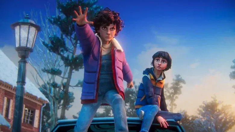 Stranger Things: Tales from '85 Theatrical Preview - Fondo