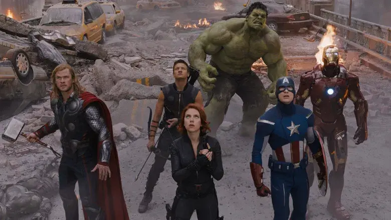 Los Vengadores - Fondo