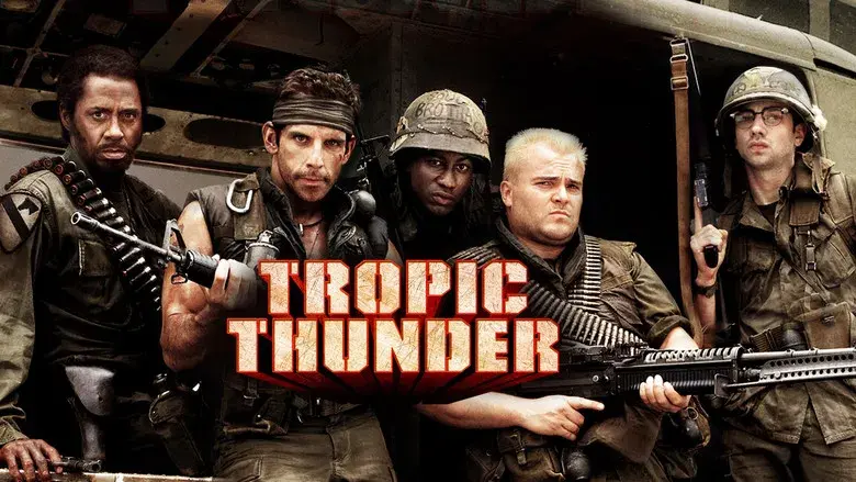 Tropic Thunder, ¡una guerra muy perra! - Fondo