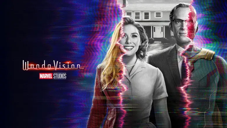 Bruja Escarlata y Visión - Fondo