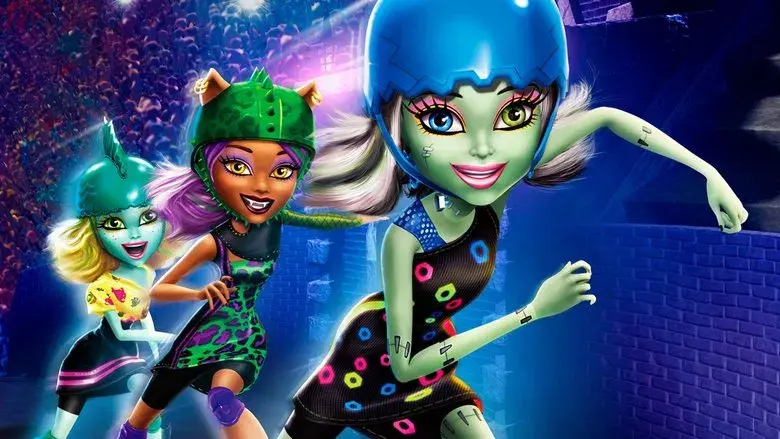 Monster High: Viernes de patinaje terrorífico - Fondo