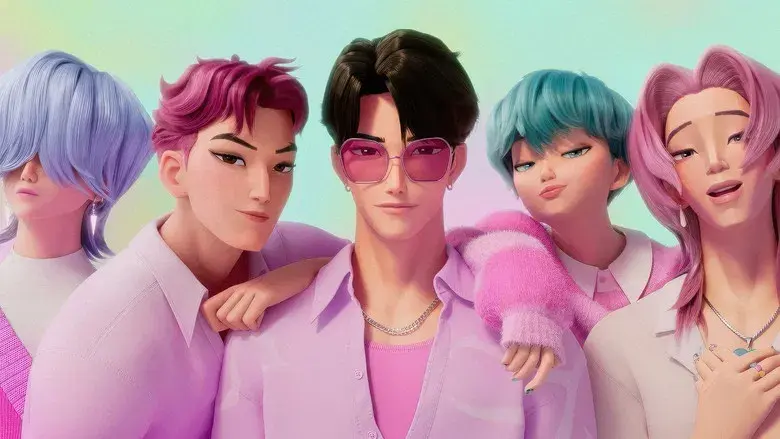 Las guerreras k-pop - Fondo