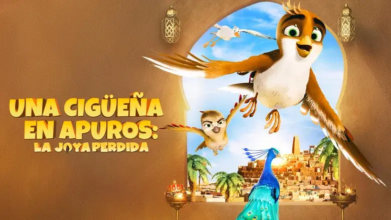 Richard la cigüeña y la joya perdida - Fondo